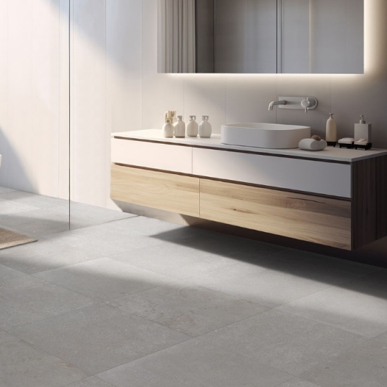 Πλακάκι Keros Amalfi Gris 59,6×59,6 ματ πορσελανάτο γρανίτης PEI IV